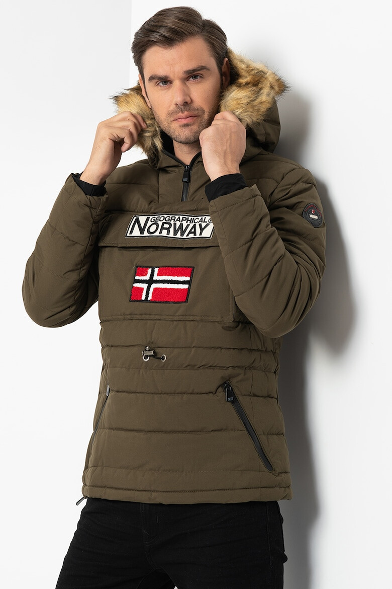 Geographical Norway Подплатено зимно яке Coconut с еко пух - Pepit.bg