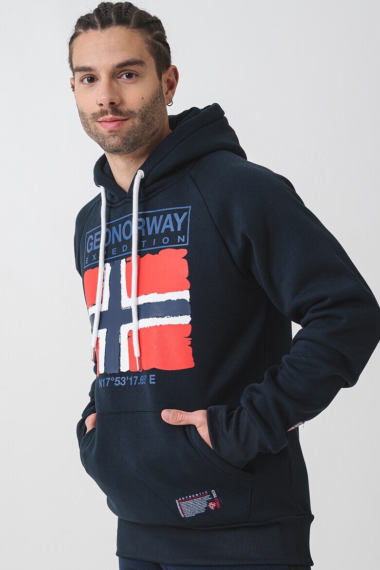 Geographical Norway Стандартно худи с лого - Pepit.bg