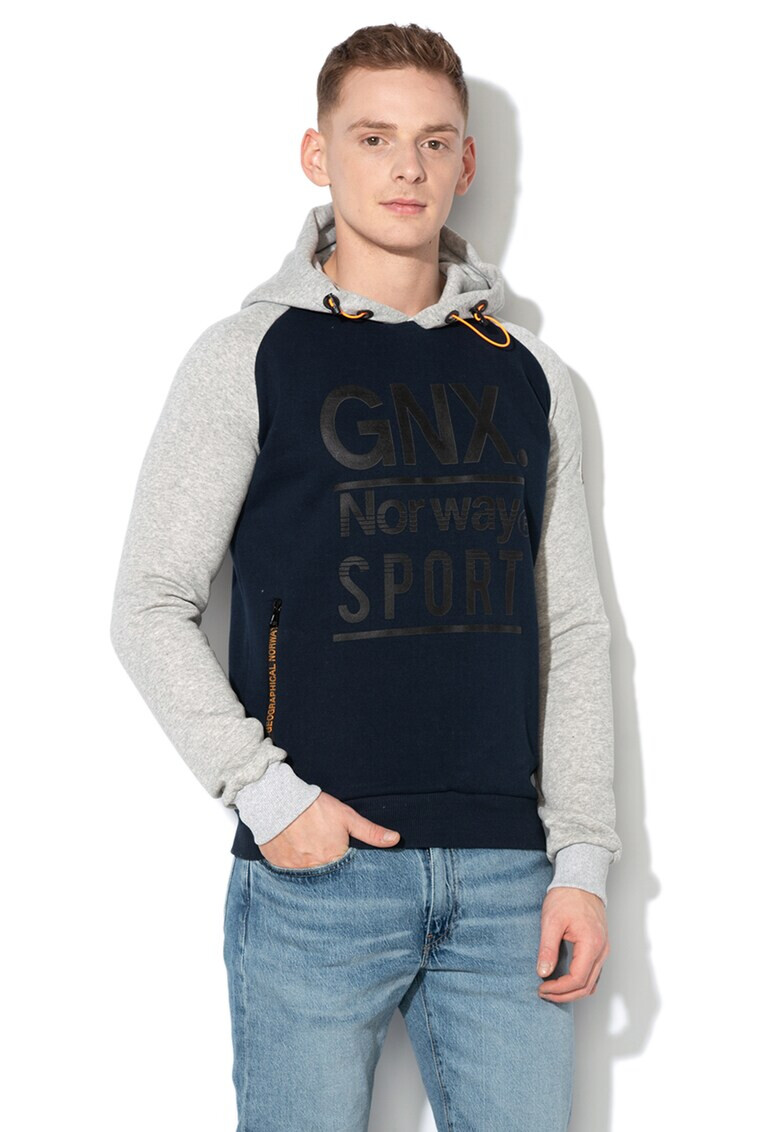 Geographical Norway Суитшърт Goperta с лого - Pepit.bg