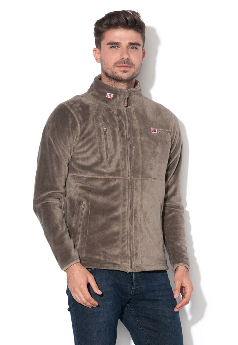 Geographical Norway Суитшърт Upload с цип - Pepit.bg