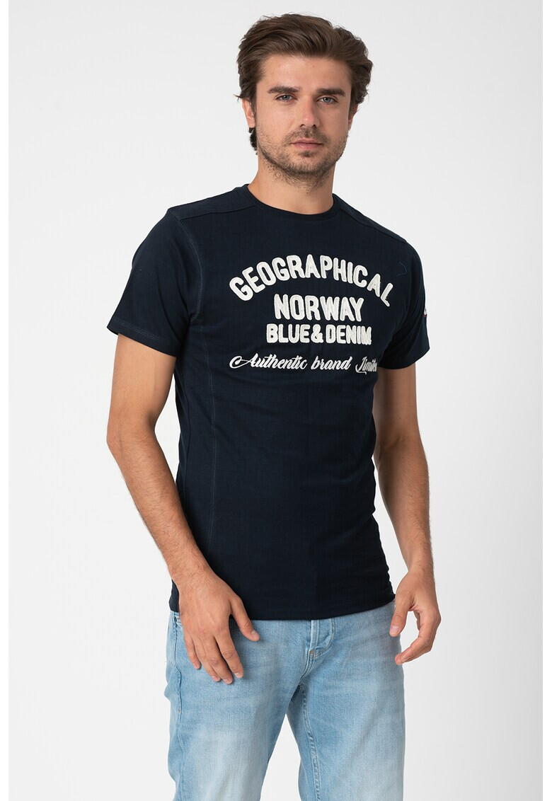 Geographical Norway Тениска Jivors с лого - Pepit.bg