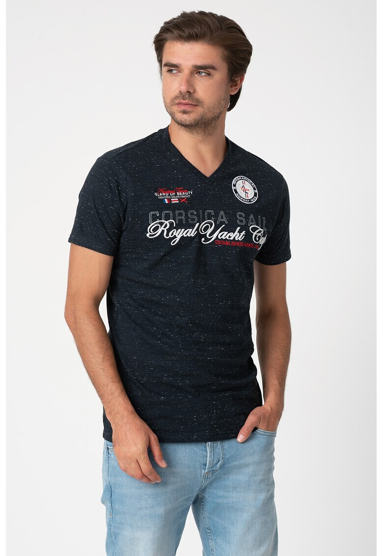 Geographical Norway Тениска Justin с шпиц - Pepit.bg