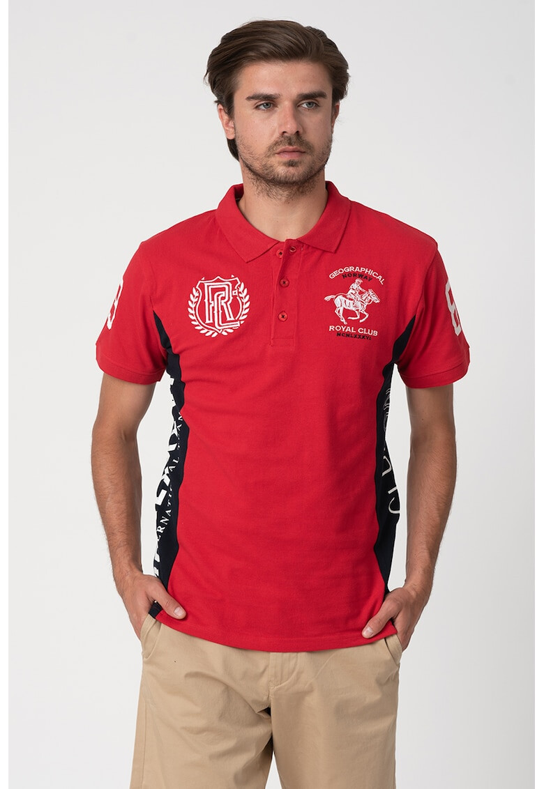 Geographical Norway Тениска Kindy с яка - Pepit.bg
