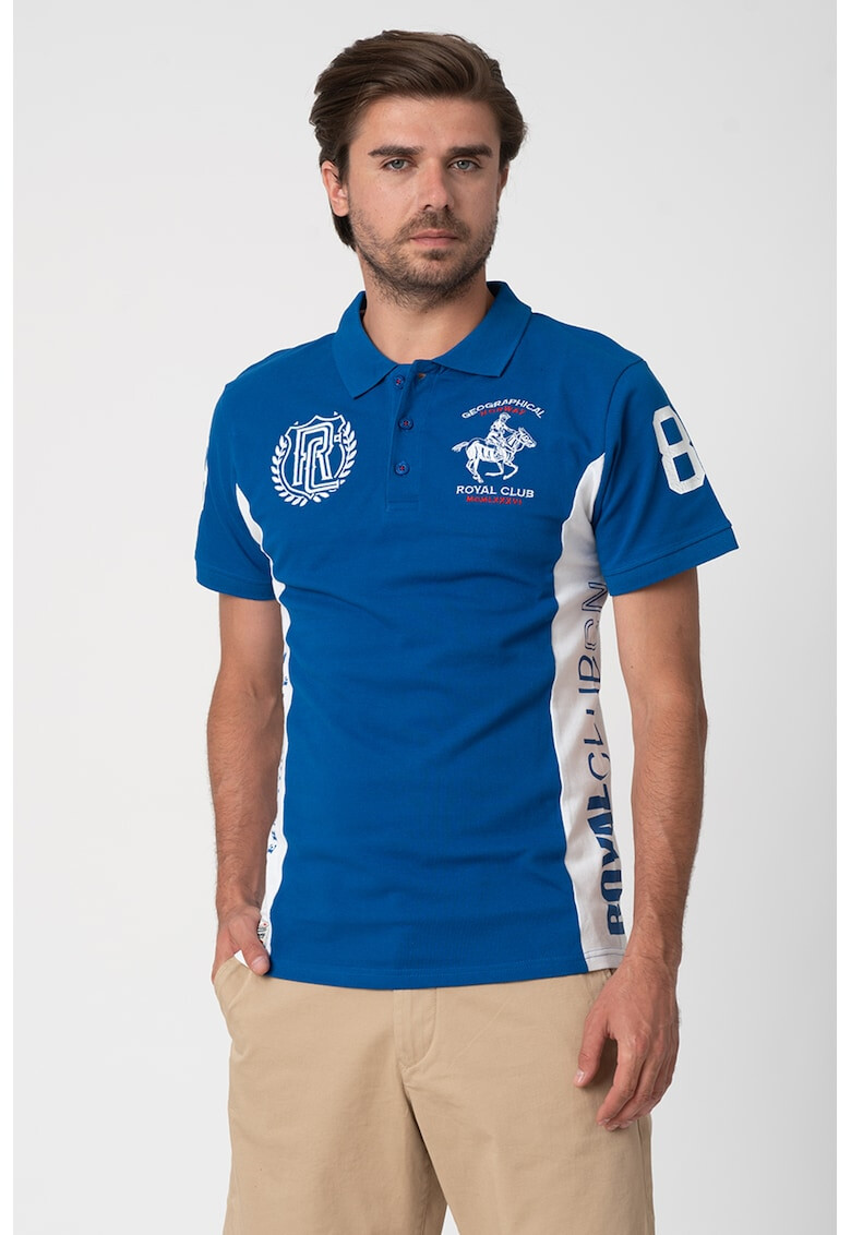 Geographical Norway Тениска Kindy с яка - Pepit.bg