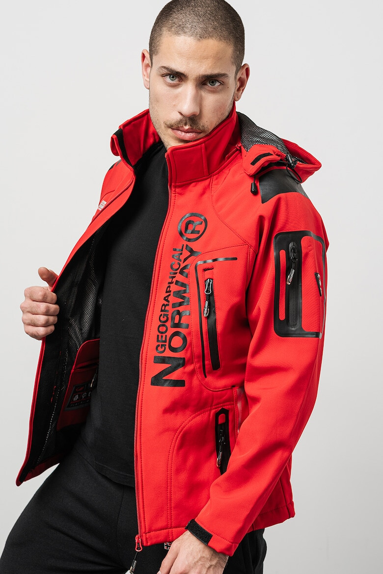 Geographical Norway Зимно яке Techno Men с качулка и лого - Pepit.bg