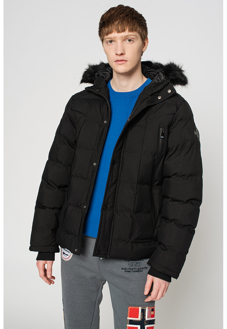 Geographical Norway Зимно яке Dandy с качулка - Pepit.bg