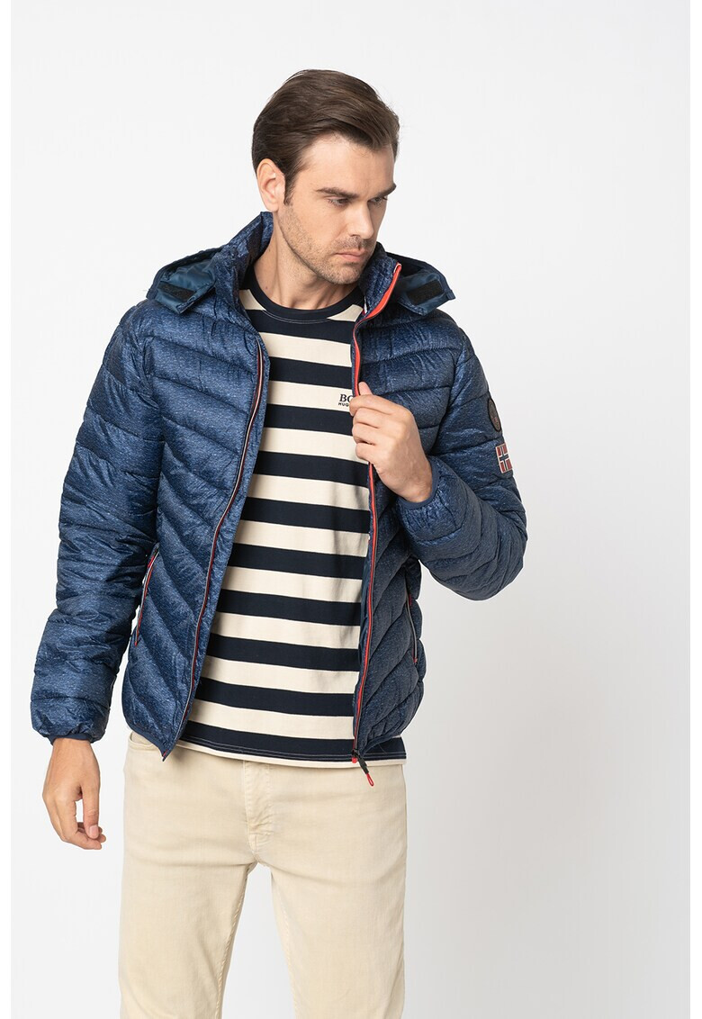 Geographical Norway Зимно яке Dylan с качулка - Pepit.bg