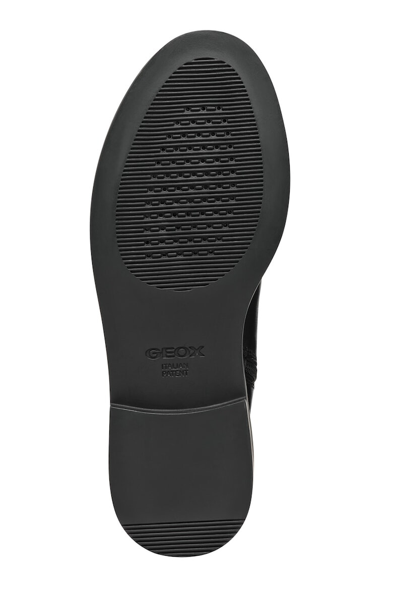 Geox Кожени боти с цип - Черен - Pepit.bg