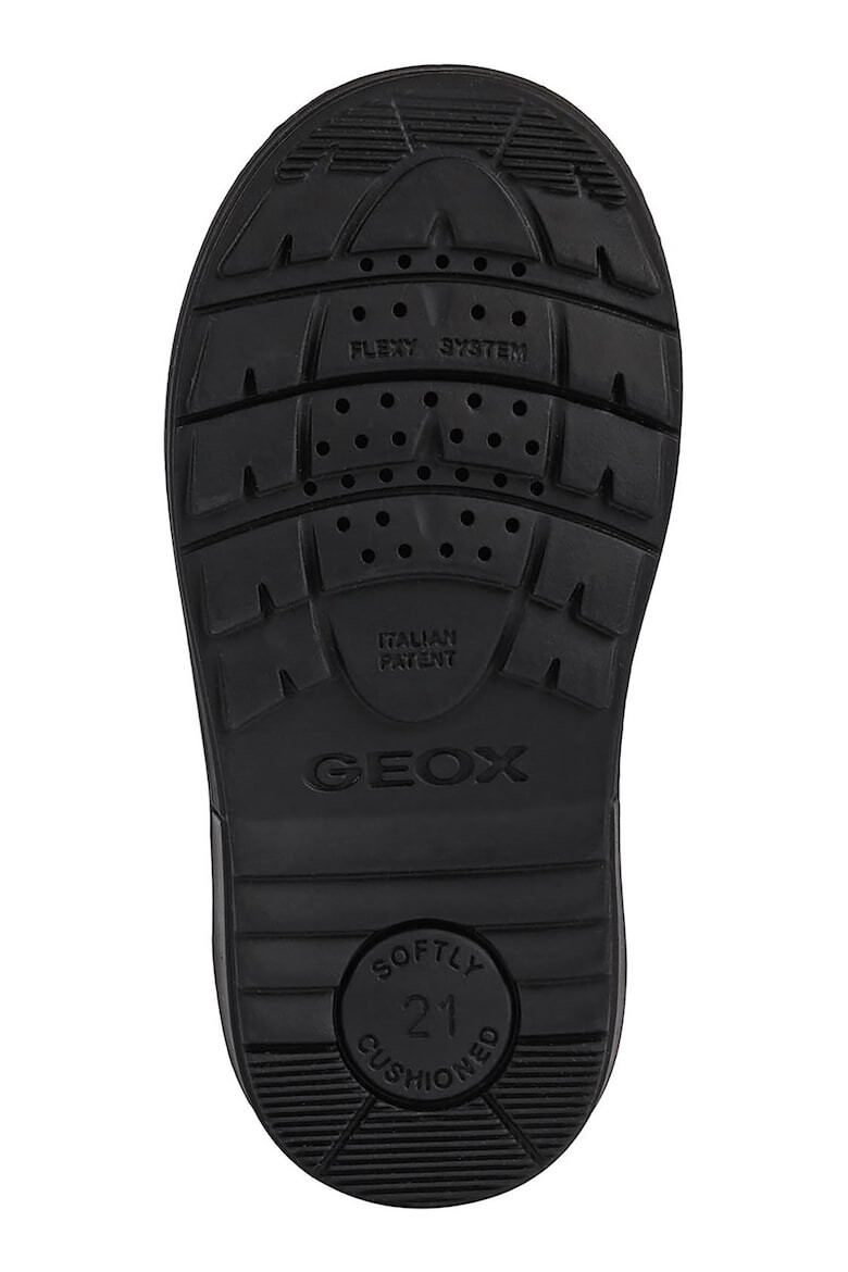 Geox Кожени боти с връзки и цип - Pepit.bg