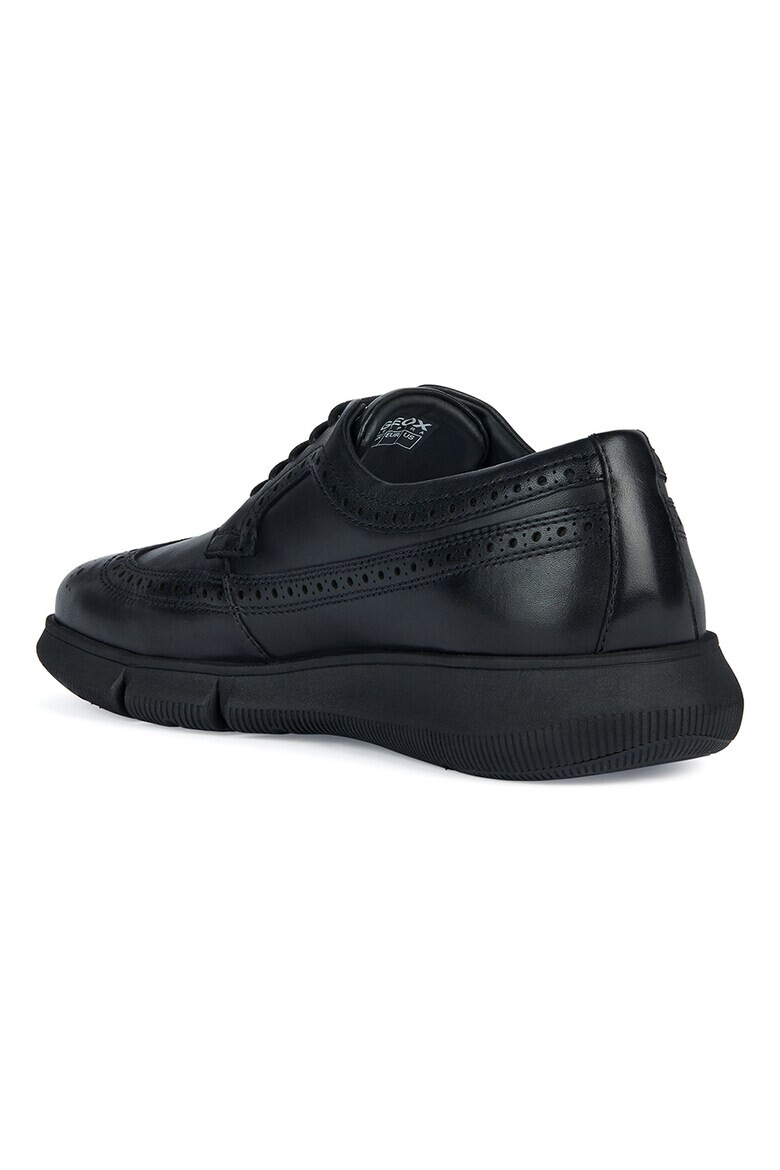 Geox Кожени обувки с Brogue дизайн - Pepit.bg