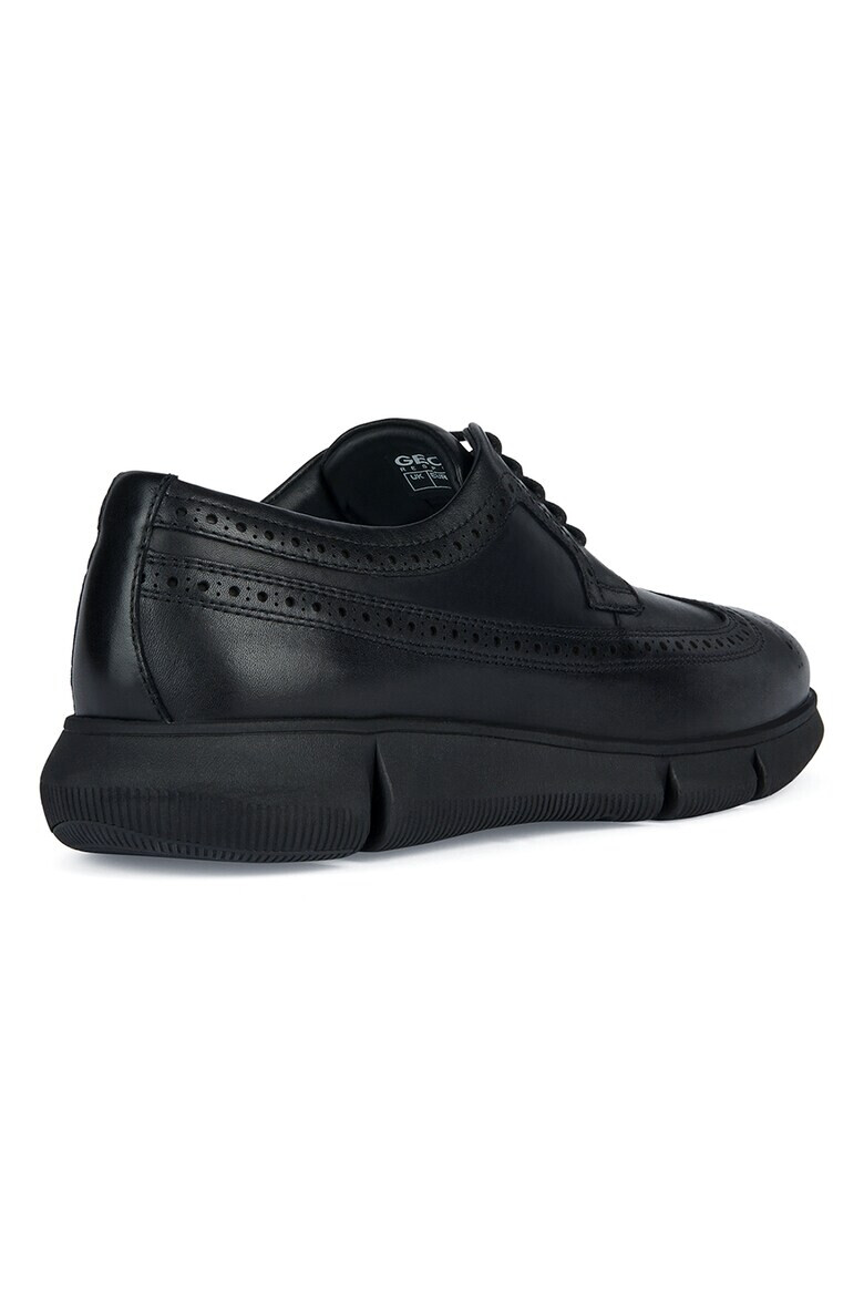 Geox Кожени обувки с Brogue дизайн - Pepit.bg