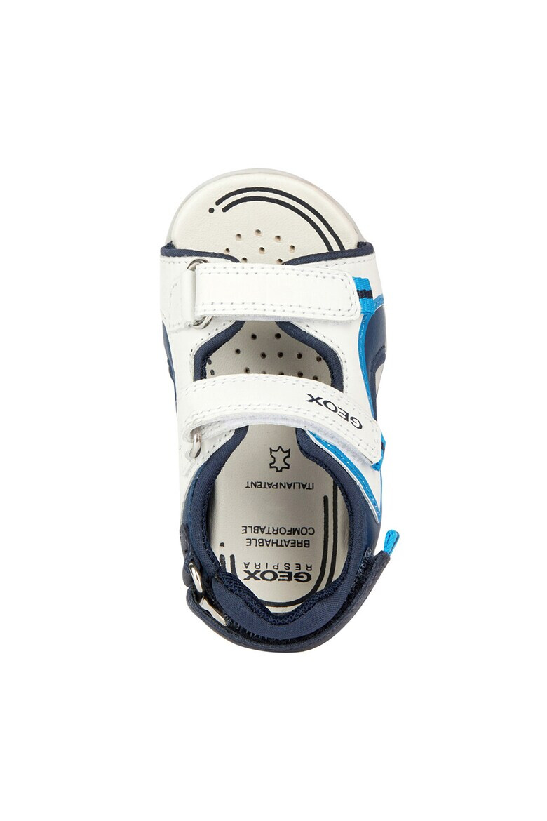 Geox Кожени сандали с лого - Pepit.bg