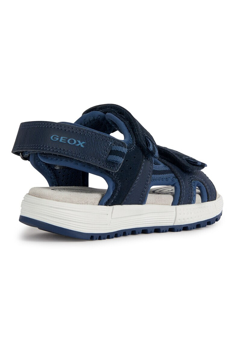 Geox Сандали с велкро и велур - Pepit.bg