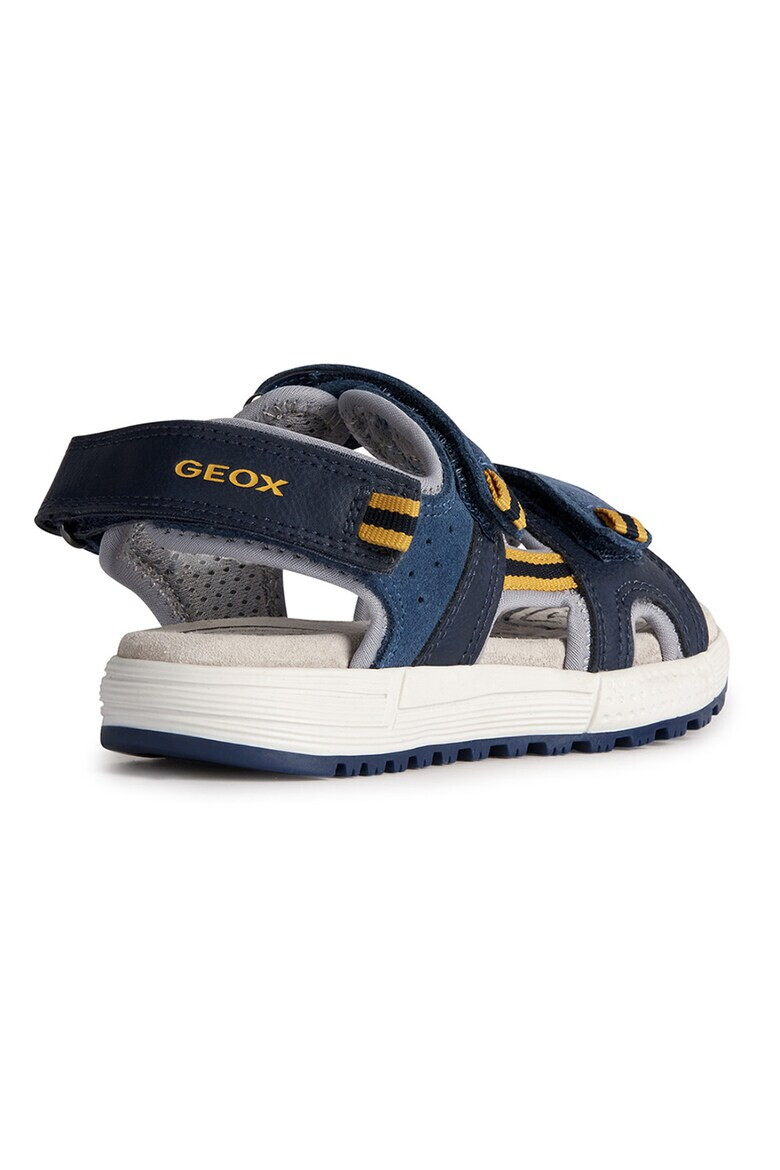 Geox Сандали с велкро и велур - Pepit.bg