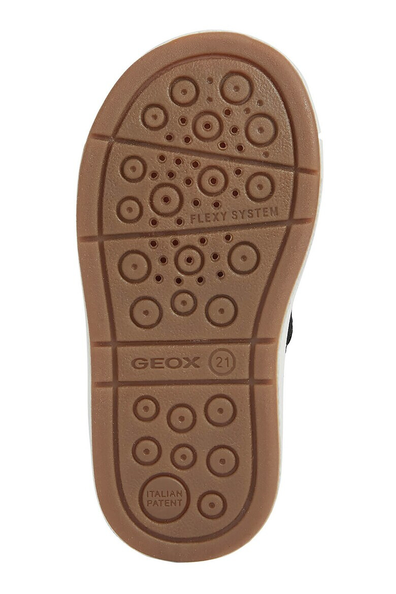 Geox Велурени боти с еко пух - Pepit.bg
