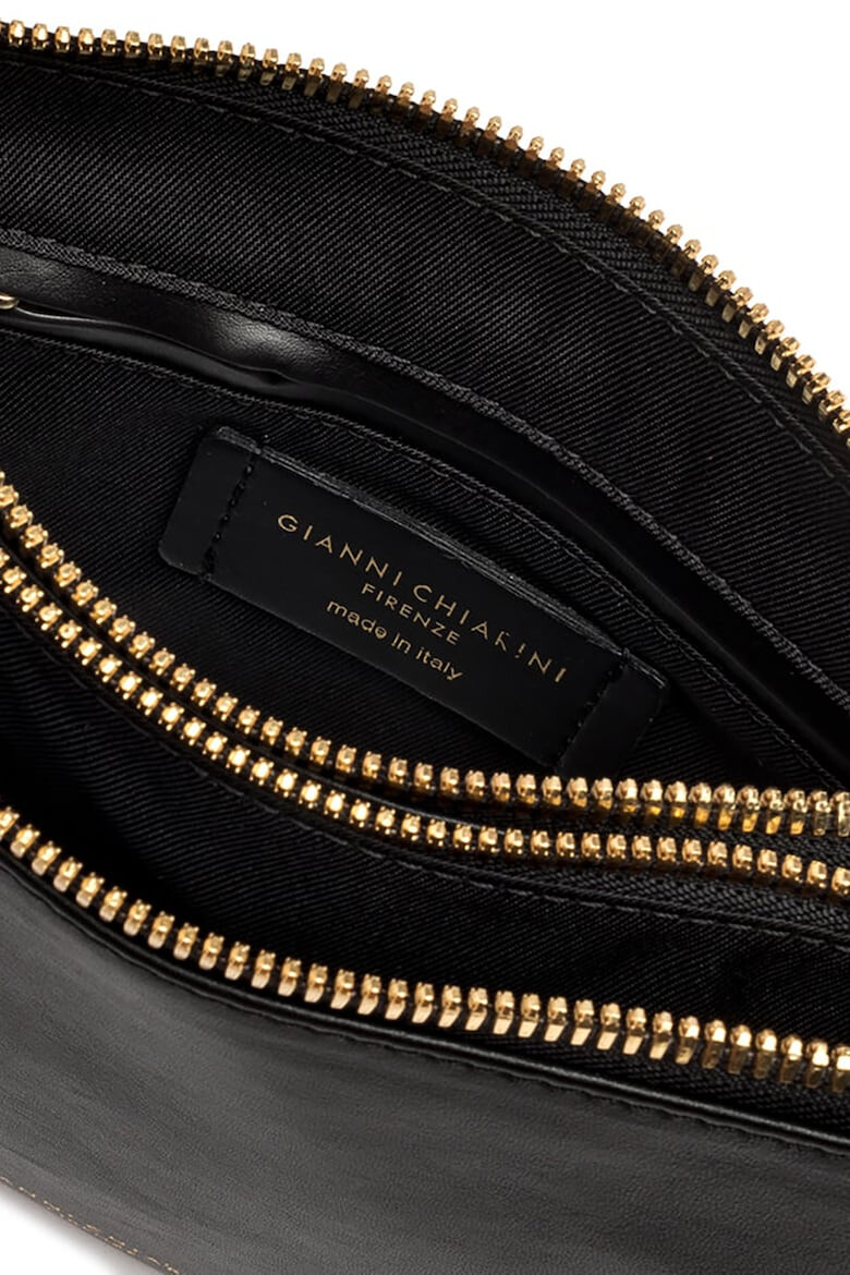 GIANNI CHIARINI Кожена чанта Frida - Черен - Pepit.bg