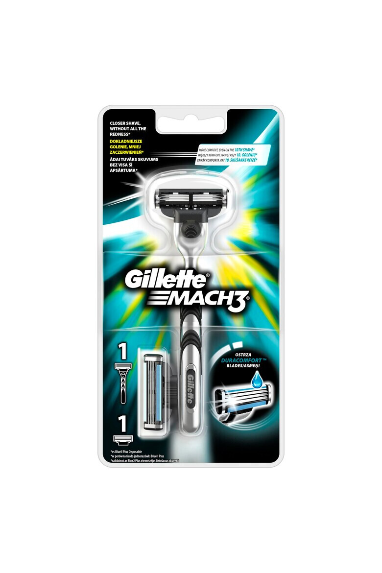 Gillette Самобръсначка Mach3 + Резерва - Pepit.bg