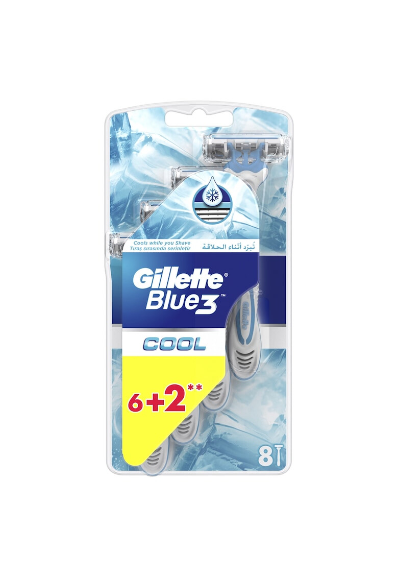 Gillette Самобръсначки Blue 3 Cool 8 броя - Pepit.bg