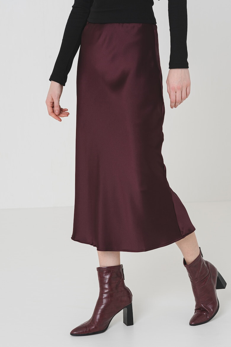 Gina Tricot Еластична сатинирана пола - Pepit.bg