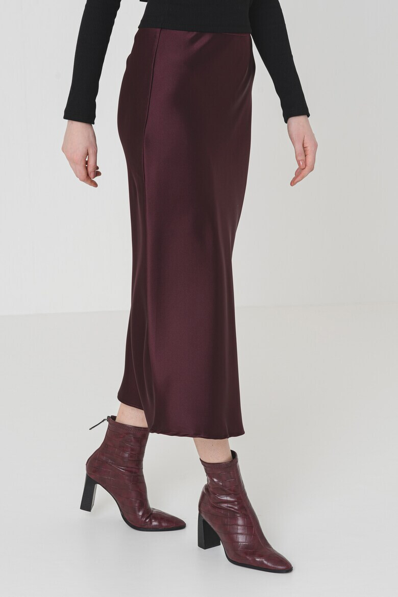 Gina Tricot Еластична сатинирана пола - Pepit.bg