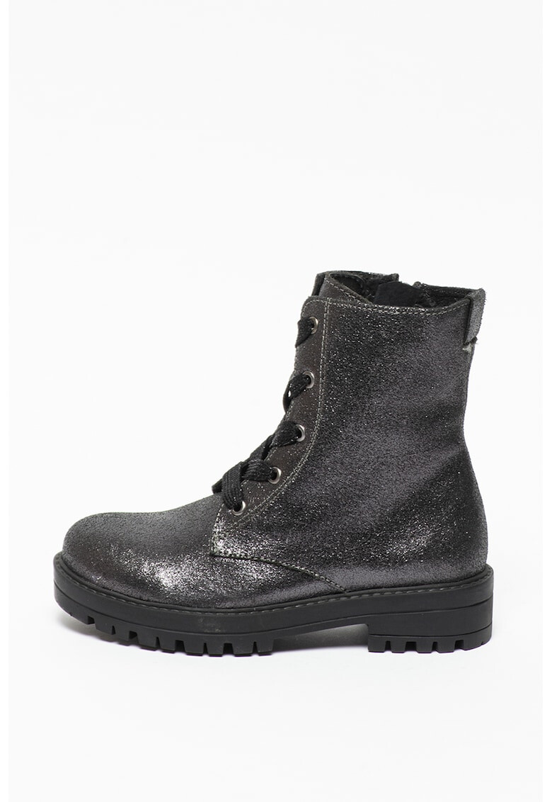 Gioseppo Кожени боти Dollen с лъскав ефект - Pepit.bg