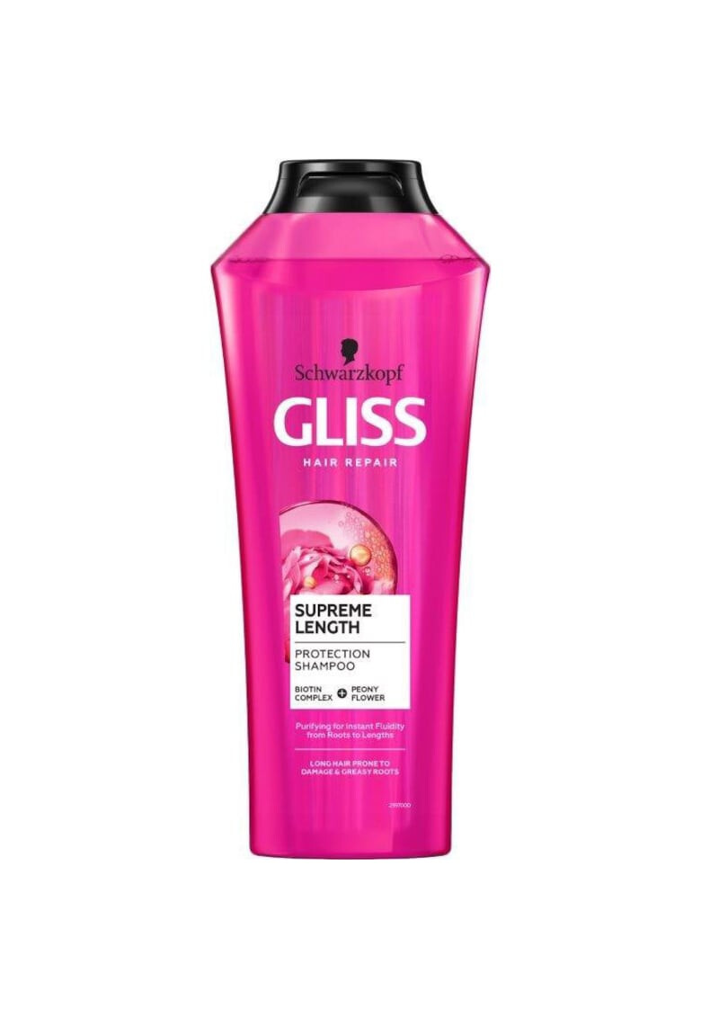 Gliss Шампоан Supreme Length 400 мл - Pepit.bg