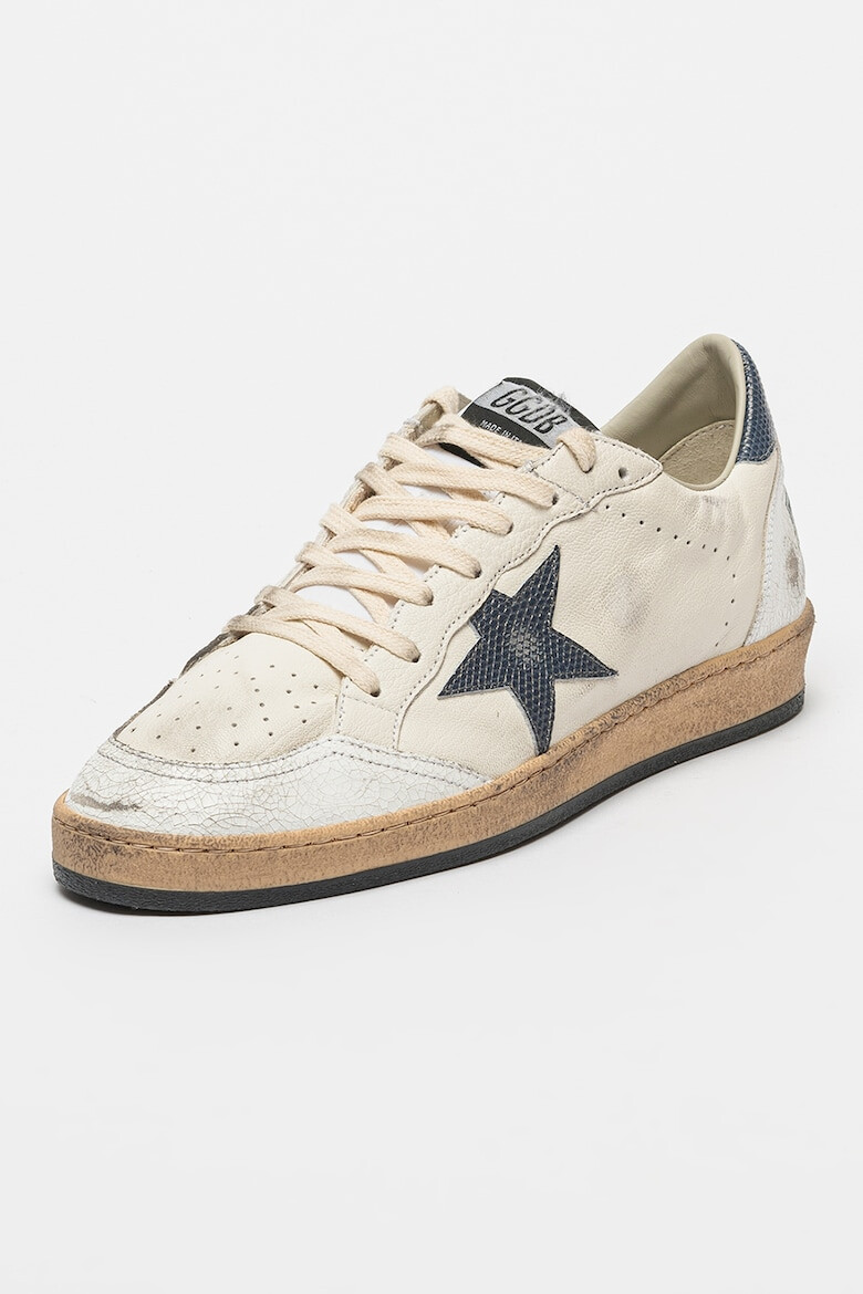 GOLDEN GOOSE Кожени спортни обувки Ball Star - Pepit.bg