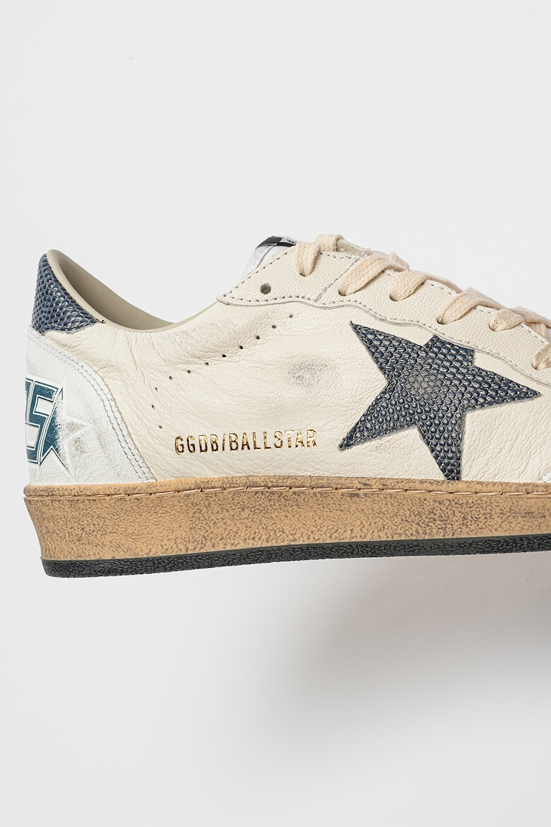 GOLDEN GOOSE Кожени спортни обувки Ball Star - Pepit.bg