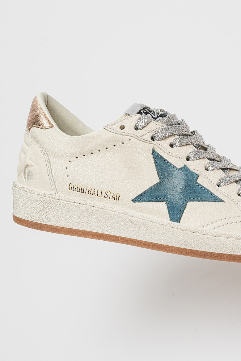 GOLDEN GOOSE Кожени спортни обувки Ballstar - Pepit.bg