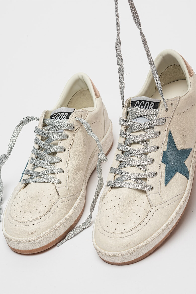 GOLDEN GOOSE Кожени спортни обувки Ballstar - Pepit.bg