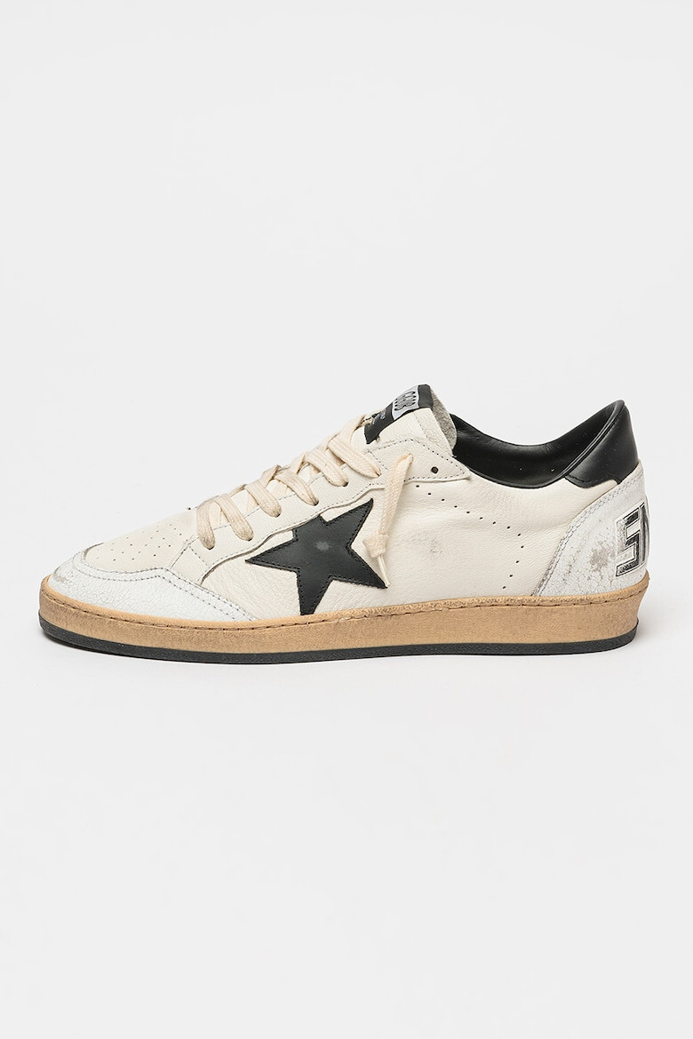 GOLDEN GOOSE Кожени спортни обувки деграде Ball Star - Pepit.bg