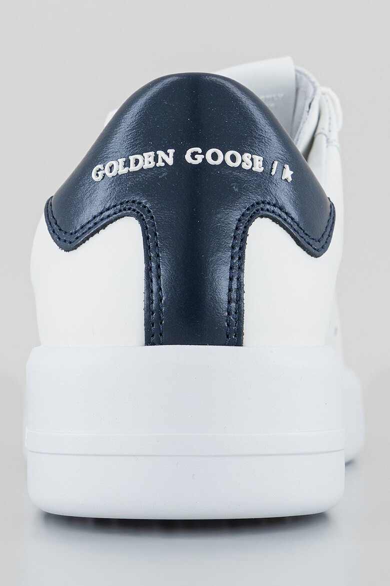 GOLDEN GOOSE Кожени спортни обувки с лого - Pepit.bg