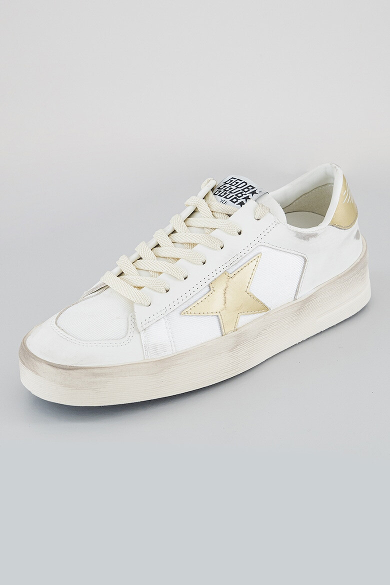 GOLDEN GOOSE Кожени спортни обувки Stardan - Pepit.bg