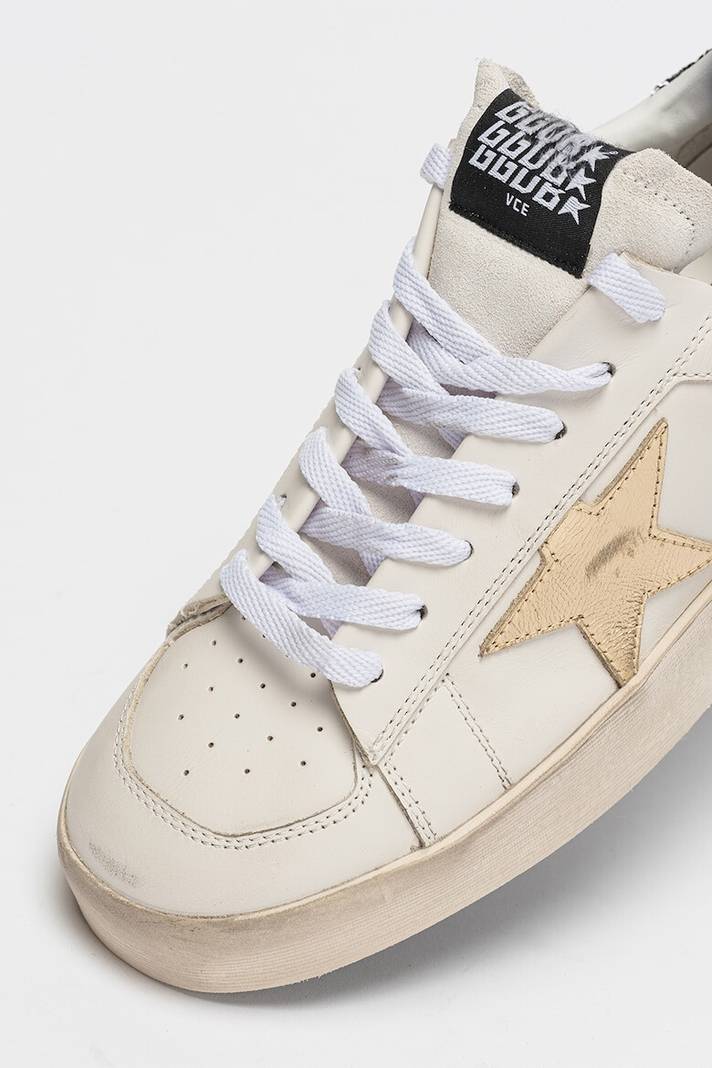 GOLDEN GOOSE Кожени спортни обувки Stardan - Pepit.bg