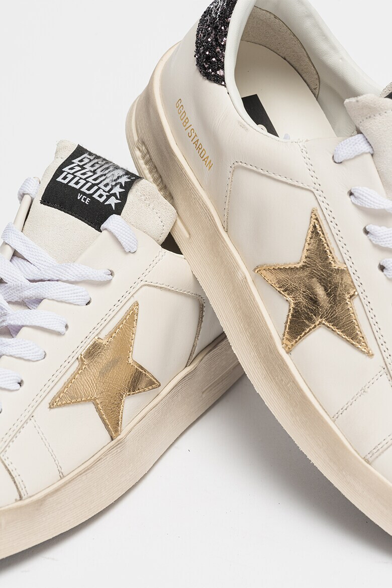 GOLDEN GOOSE Кожени спортни обувки Stardan - Pepit.bg