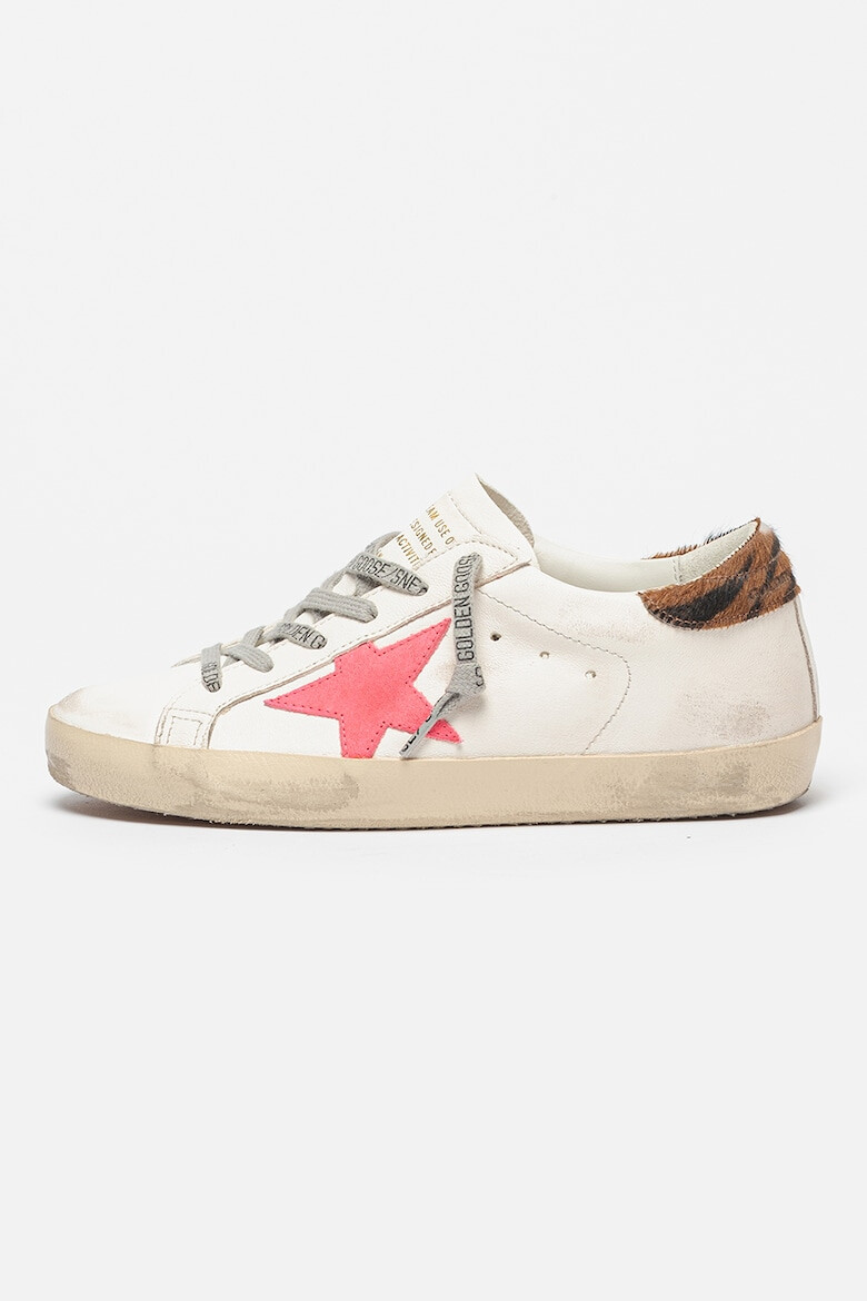 GOLDEN GOOSE Кожени спортни обувки Super Star - Pepit.bg