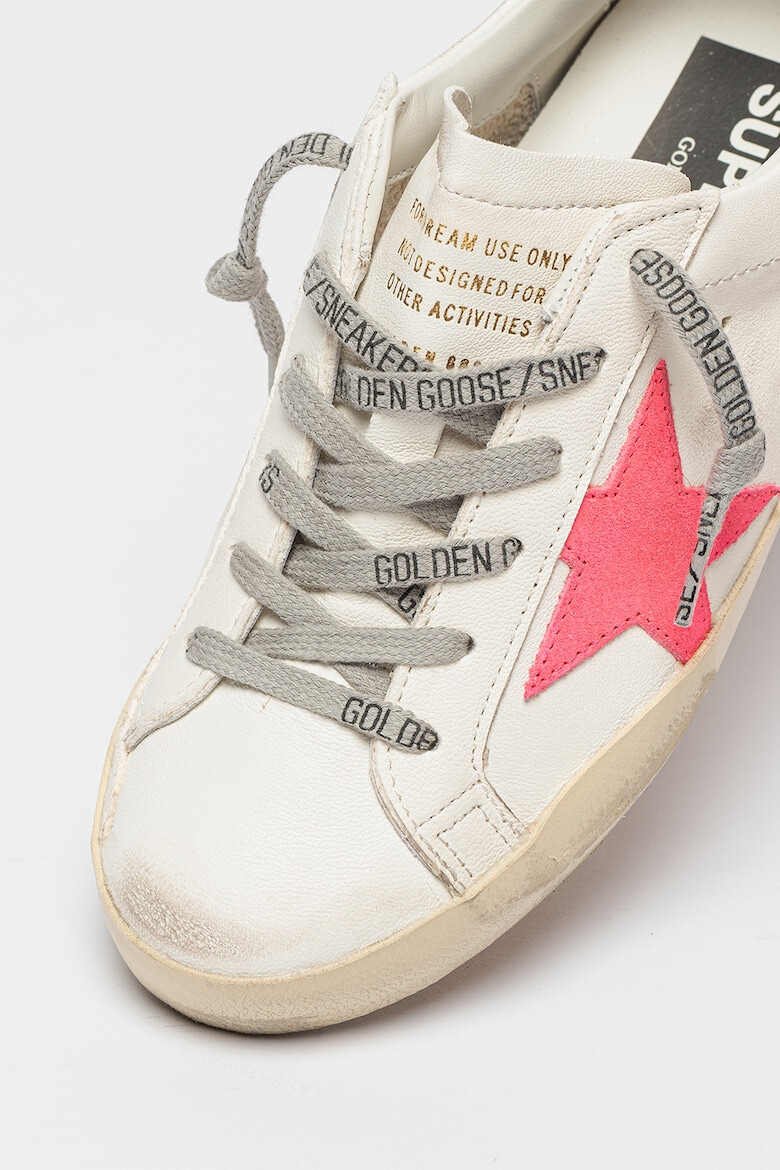 GOLDEN GOOSE Кожени спортни обувки Super Star - Pepit.bg