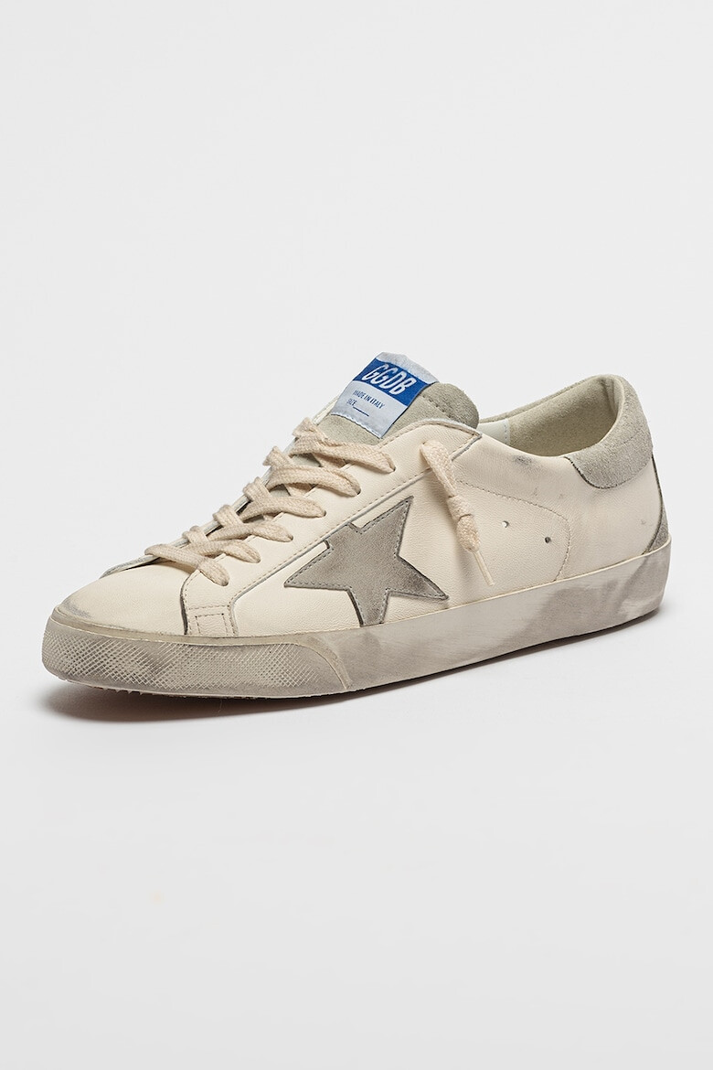 GOLDEN GOOSE Кожени спортни обувки Super Star - Pepit.bg