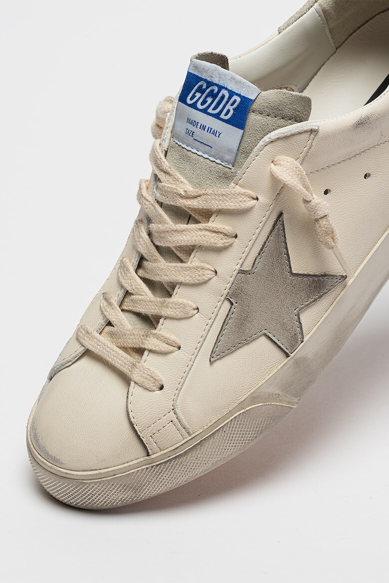 GOLDEN GOOSE Кожени спортни обувки Super Star - Pepit.bg