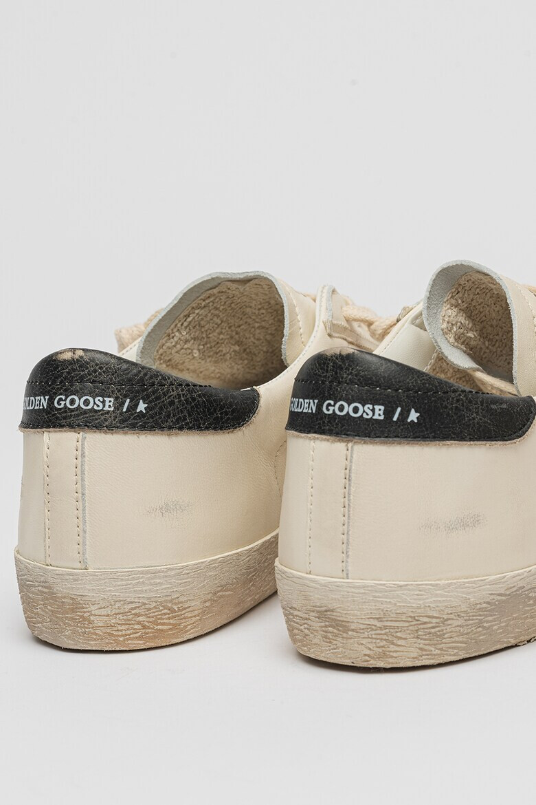 GOLDEN GOOSE Кожени спортни обувки Uomo със захабен ефект - Pepit.bg