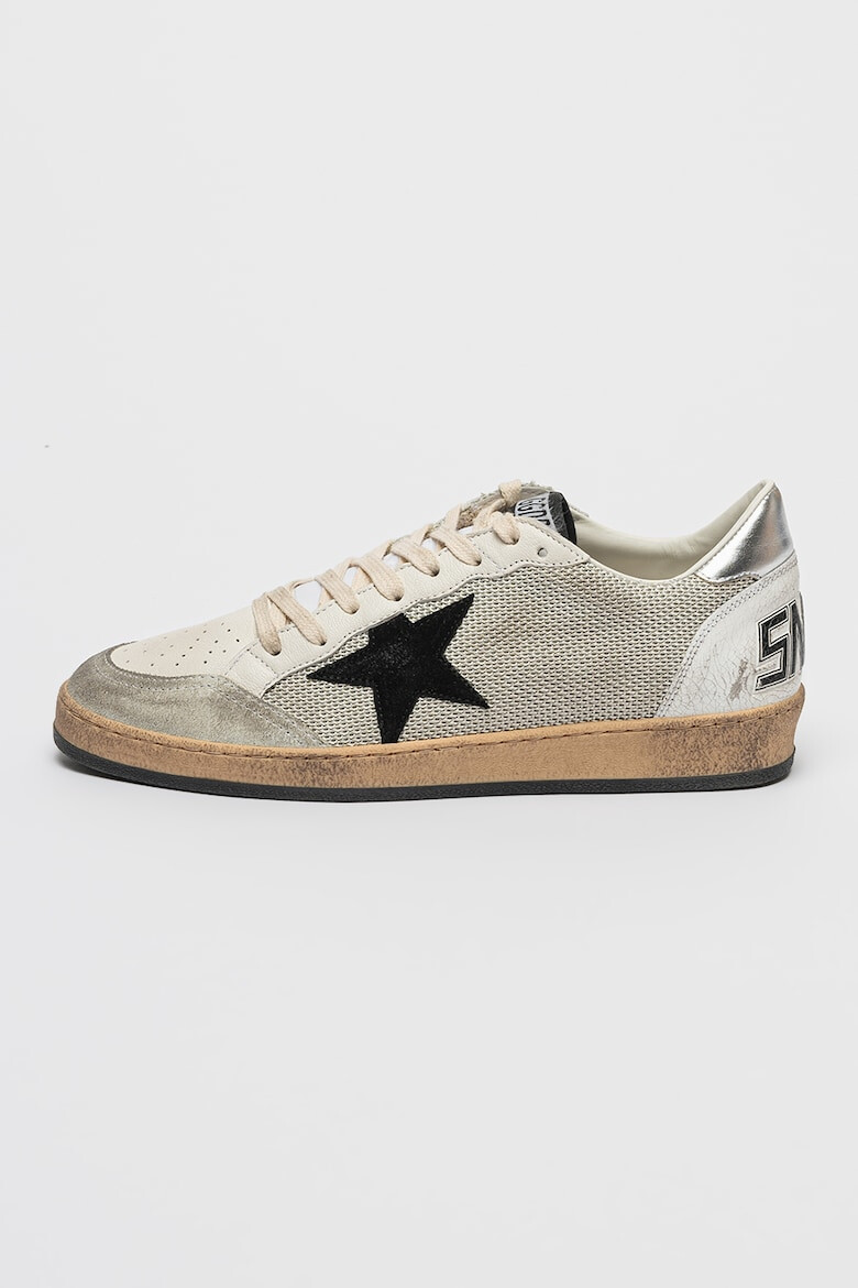 GOLDEN GOOSE Спортни обувки Ball Star с велур - Pepit.bg