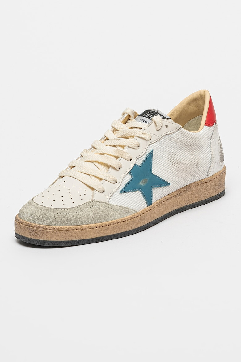 GOLDEN GOOSE Спортни обувки Ball Star с велур - Pepit.bg