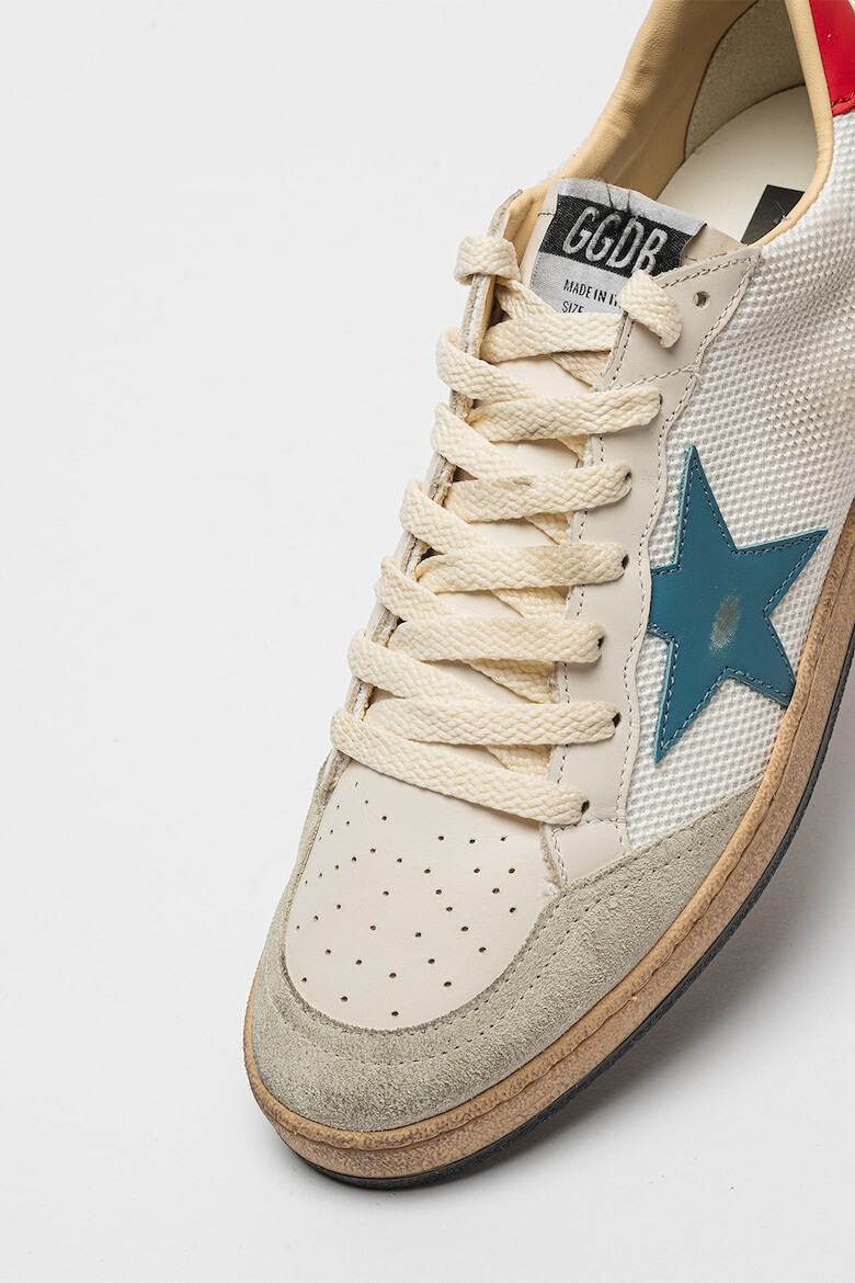 GOLDEN GOOSE Спортни обувки Ball Star с велур - Pepit.bg