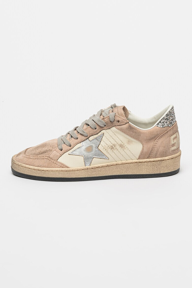 GOLDEN GOOSE Спортни обувки Ballstar с велур - Pepit.bg