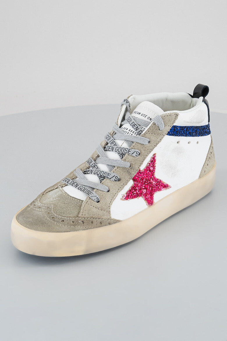 GOLDEN GOOSE Спортни обувки от кожа и велур - Pepit.bg