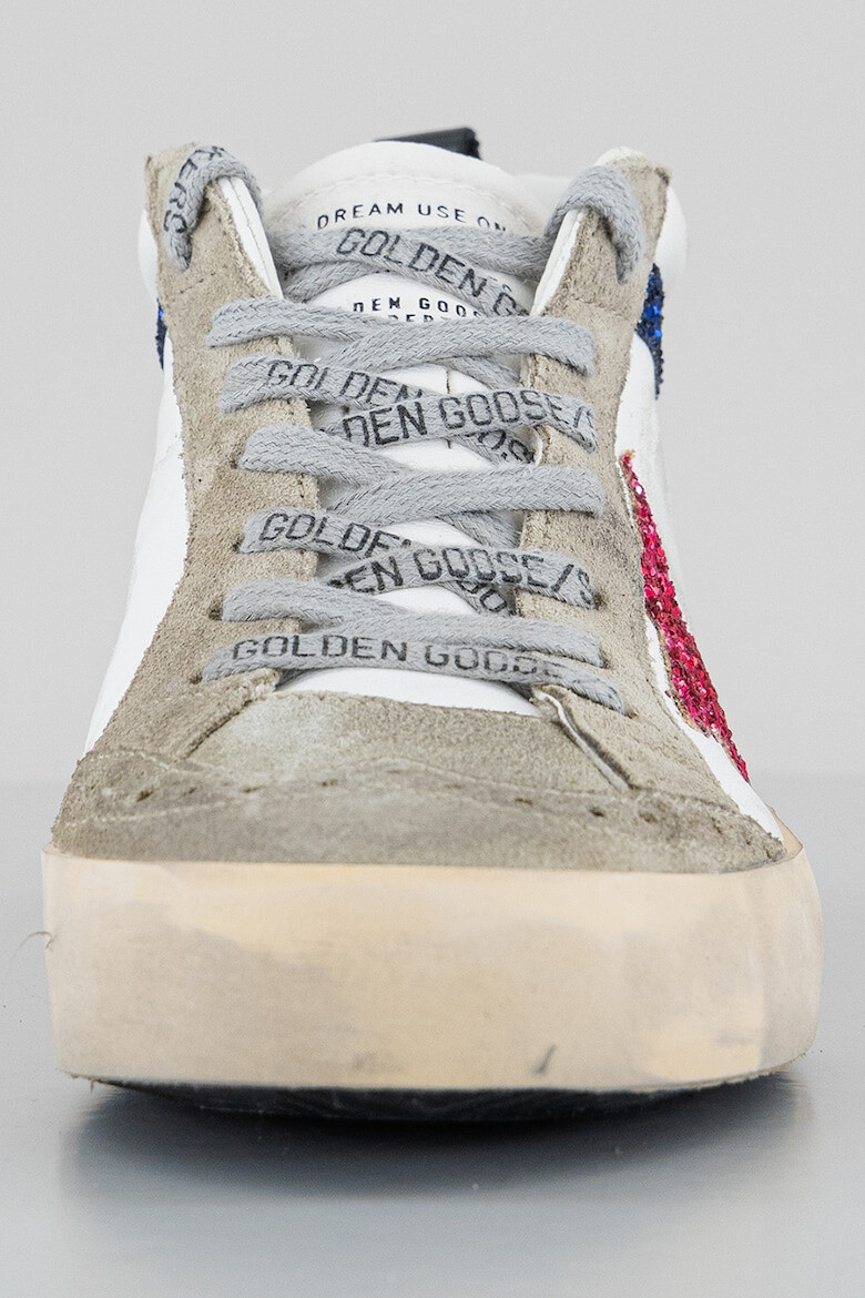 GOLDEN GOOSE Спортни обувки от кожа и велур - Pepit.bg