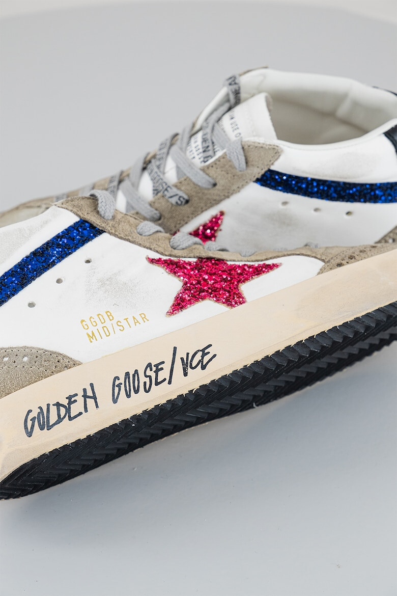 GOLDEN GOOSE Спортни обувки от кожа и велур - Pepit.bg