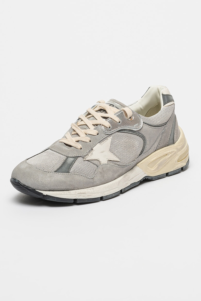 GOLDEN GOOSE Спортни обувки Running Dad с велур - Pepit.bg