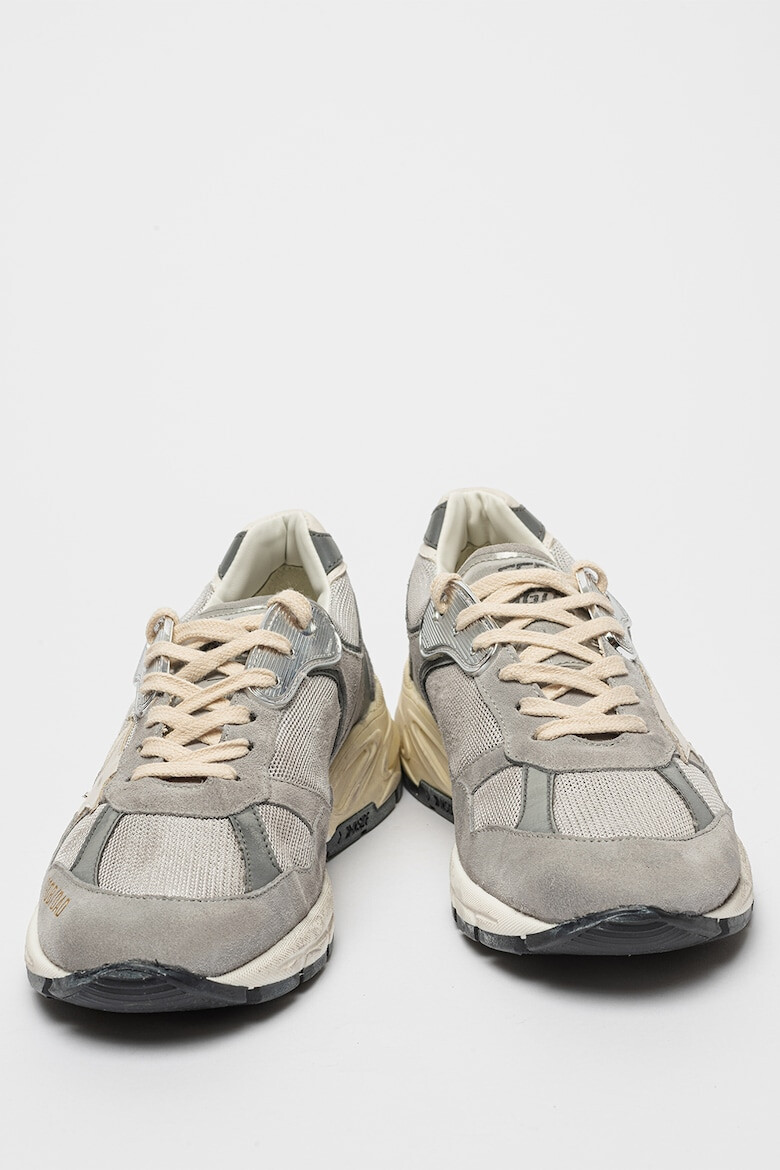 GOLDEN GOOSE Спортни обувки Running Dad с велур - Pepit.bg