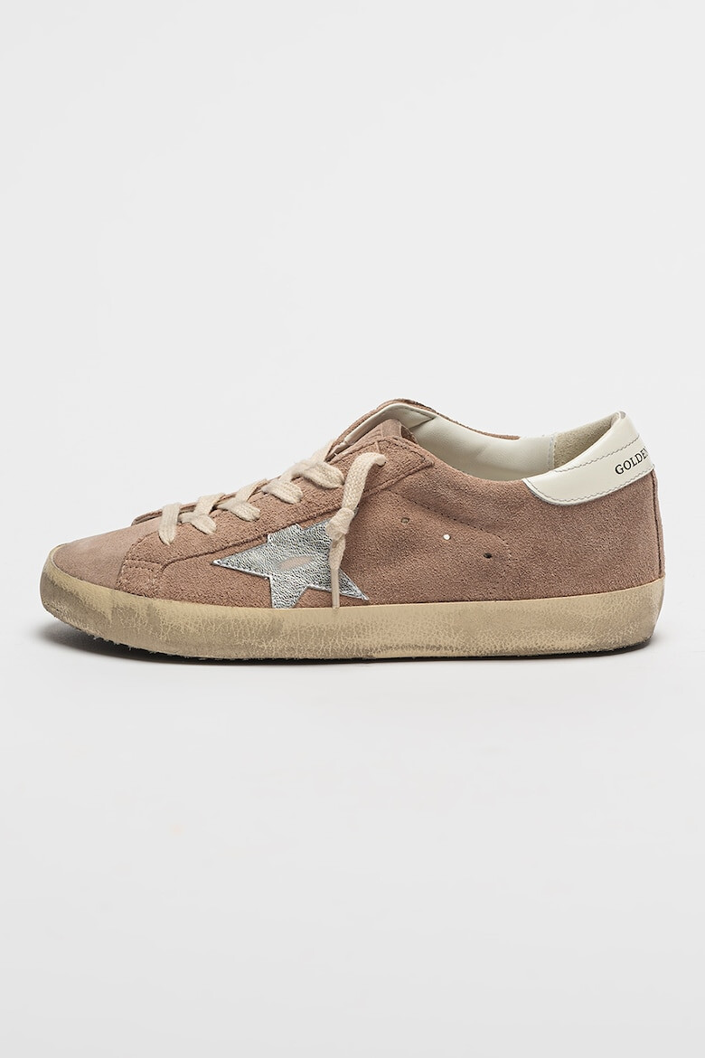 GOLDEN GOOSE Спортни обувки Super-Star Classic с велур и кожа - Pepit.bg